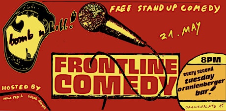 FRONTLINE COMEDY - STAND UP COMEDY ON A TUESDAY 21.5.24
