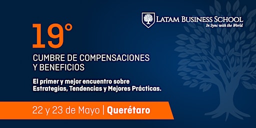 Imagen principal de 19° Cumbre De Compensaciones y Beneficios - Querétaro