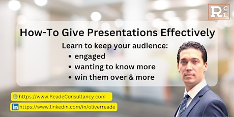 How-To give presentations effectively