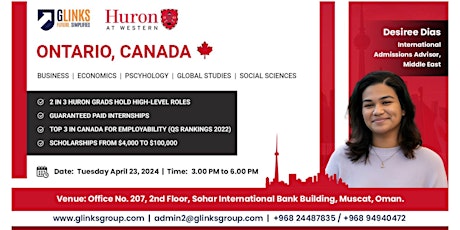 Huron at Western: Explore Top Programs and Career Opportunities in Oman