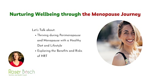 Hauptbild für Talk: “Nurturing Wellbeing through the Menopause Journey"