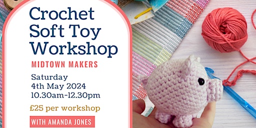 Imagem principal do evento Crochet Soft Toy Workshop