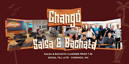 Imagem principal do evento Changó Chiswick - Salsa & Bachata - Classes & Party - Cali Beat Dance