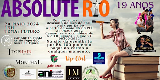 Image principale de 19 anos do site ABSOLUTE RIO