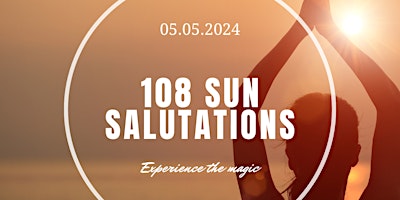 108 Sun Salutations - Summer Celebration Class primary image