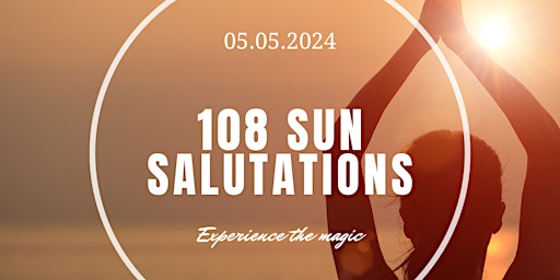 Hauptbild für 108 Sun Salutations - Summer Celebration Class