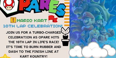 Opare's Mario Kart 10th Lap Celebration primary image