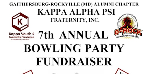 Primaire afbeelding van Bowling Party Fundraiser - G-Rock's KYC Foundation of Kappa Alpha Psi