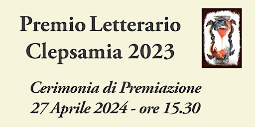 Imagem principal do evento Premiazione Clepsamia 2023