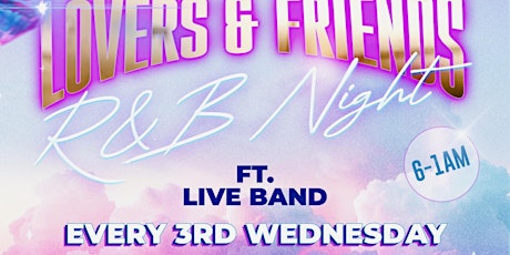 Flirt After Work Wednesdays: Live Band R&B!