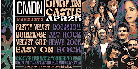 Live Rock'n'Roll + pre-gig Meetup at Dublin Castle!