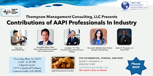 Primaire afbeelding van Contributions of AAPI Professionals In Industry