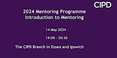 Introduction to Mentoring