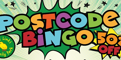 Imagem principal do evento East Links Family Park Postcode Bingo