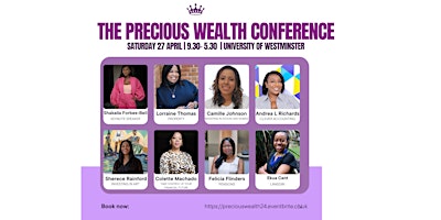 Imagen principal de PRECIOUS Wealth Conference:  Investing in Our Future, Securing our Legacy