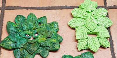 Primaire afbeelding van Children's Saltdough Green Man Mask Workshop 11:30