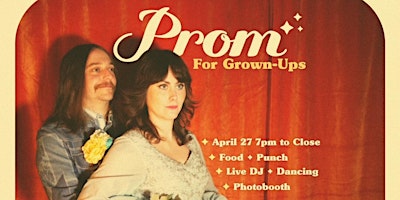 Imagem principal do evento Prom For Grown-Ups