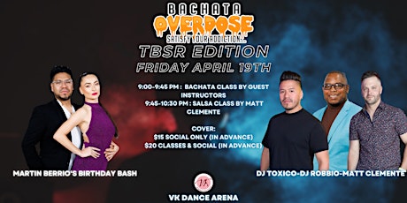 THE BACHATA OVERDOSE SOCIAL