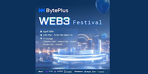 Imagem principal de BytePlus Web3 Festival