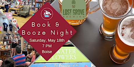 Spring Book & Booze After Hours Event