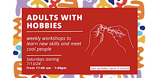 Adults With Hobbies | Week 2: Intro to Fiber Arts & Crochet  primärbild