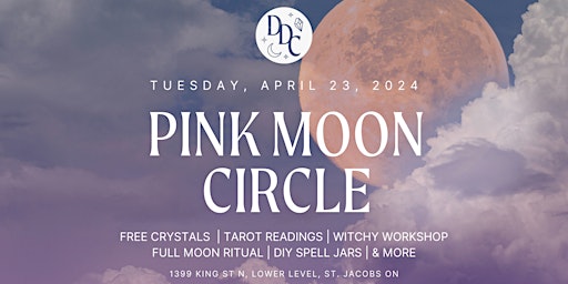Imagen principal de Full Pink Moon Circle