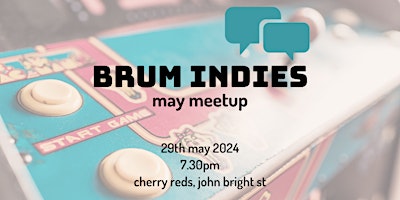Imagem principal do evento May Brum Indies Gamedev Meetup