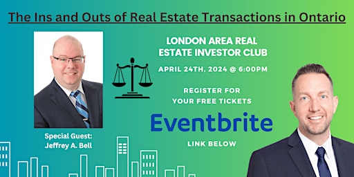 Imagem principal do evento The Ins and Outs of Real Estate Transactions in Ontario