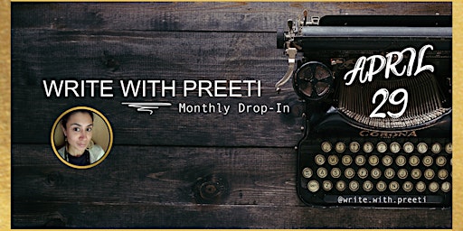 Image principale de Write with Preeti Monthly Drop-in