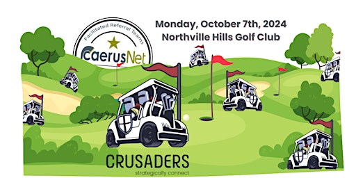 Hauptbild für 2024 Crusaders Caerusnet Annual Golf Event