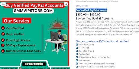 Buy Full US Verified Paypal Accounts