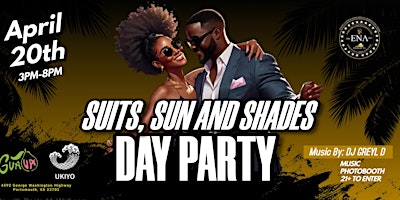 Image principale de Suits, Sun and Shades  Day Party 2024