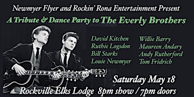 Imagem principal do evento EVERLY BROTHERS TRIBUTE DANCE PARTY