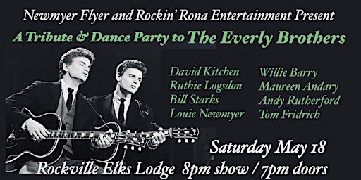 Imagem principal do evento EVERLY BROTHERS TRIBUTE DANCE PARTY