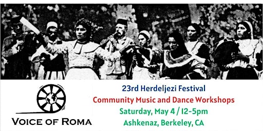 Voice of Roma Herdeljezi Festival Community Music and Dance Workshops primary image