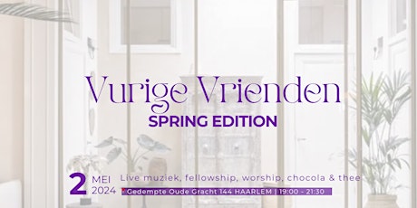Vurige Vrienden - Worship - Spring edition