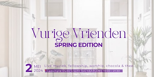 Imagen principal de Vurige Vrienden - Worship - Spring edition
