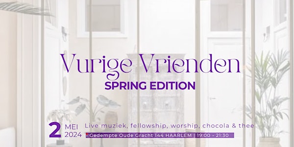 Vurige Vrienden - Worship - Spring edition