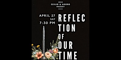 Imagem principal do evento REFLECTION OF OUR TIME