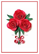Rose Bouquet - Paper Quilling