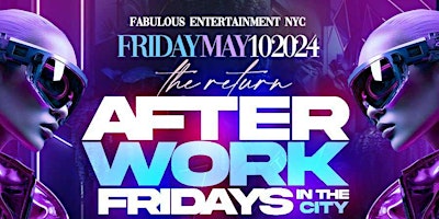 Imagem principal do evento Afterwork Fridays In The City Fri May 10th @ The Dean NYC 4pm-10pm