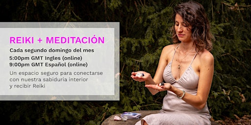 Círculo de Reiki + Meditación Online primary image