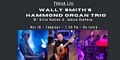 Imagem principal do evento Wally Smith's Hammond Organ Trio