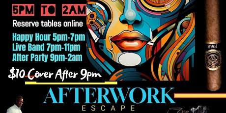 FRIDAY AFTERWORK  ESCAPE April 19