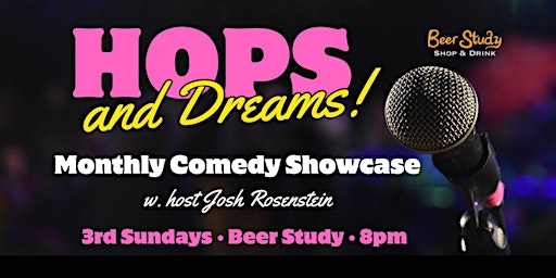 Primaire afbeelding van Hops & Dreams: Comedy Showcase (CH Store)