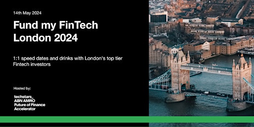 Imagem principal do evento Fund my Fintech London '24