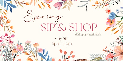 Spring Sip & Shop primary image