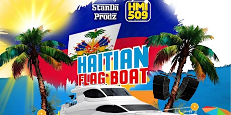 Haitian flag boat party