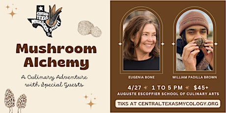 Mushroom Alchemy with Eugenia Bone & William Padilla-Brown