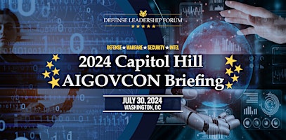 Imagem principal do evento 2024 Capitol Hill AIGOVCON Briefing